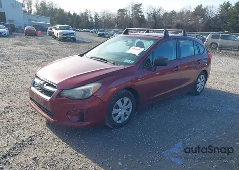 2013 Subaru Impreza 2.0I из США, поврежденный, VIN JF1GPAA68D2881646